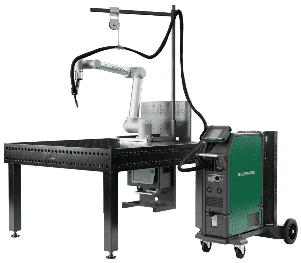 Migatronic Co-Welder with base